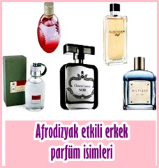 Afrodizyak etkili erkek parfümleri