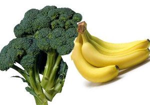 Mide sorunlarına muz ve brokoli